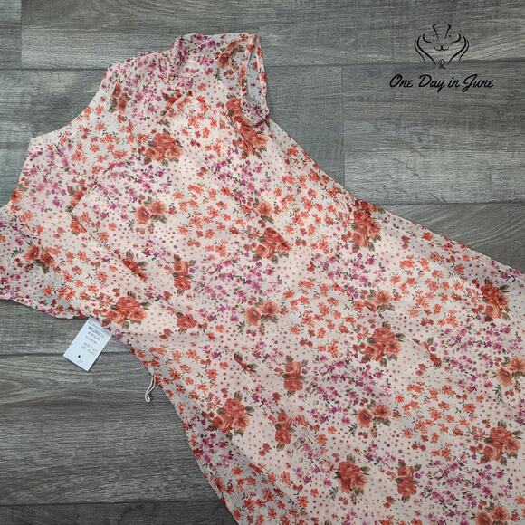 MSK Petite Short Sleeve Mini Dress Size 2P - Picture 7 of 7